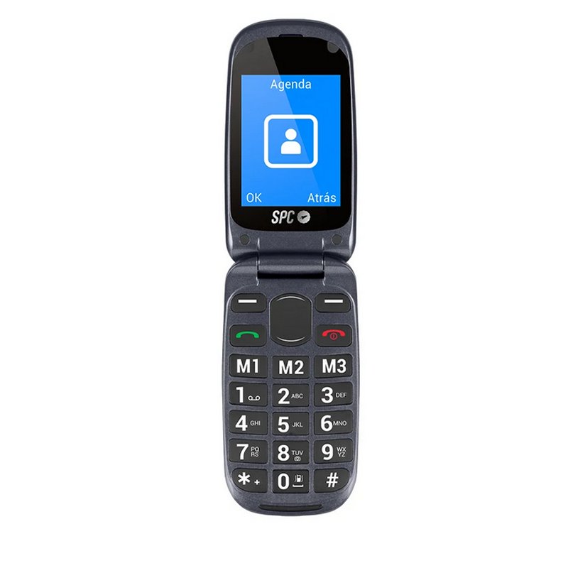 Comprar SPC Harmony Black Telefono movil tapa teclas grandes camara 2304N  al mejor precio - SAT Arcade