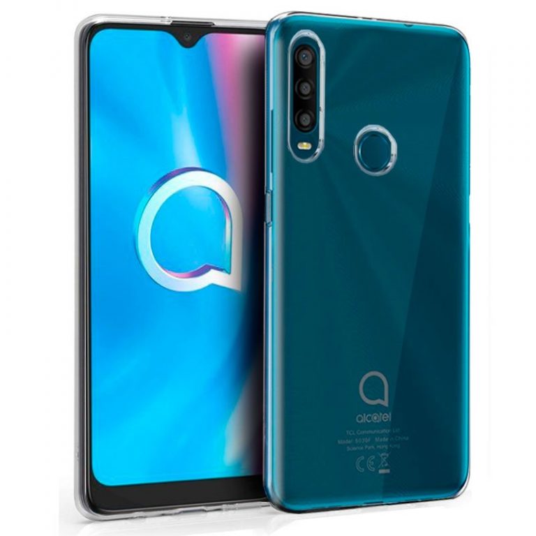 Vetro Temperato Alcatel Kit Protezione Per Alcatel 1S 2020: Cover Trasparente In TPU Vetro Temperato. Protezione Completa Antiurto E Antigraffio
