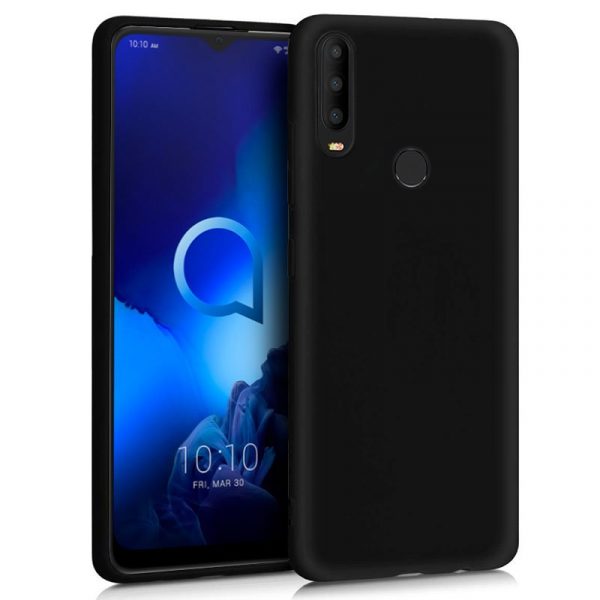 funda silicona alcatel 3x 2019 2020 negro 1