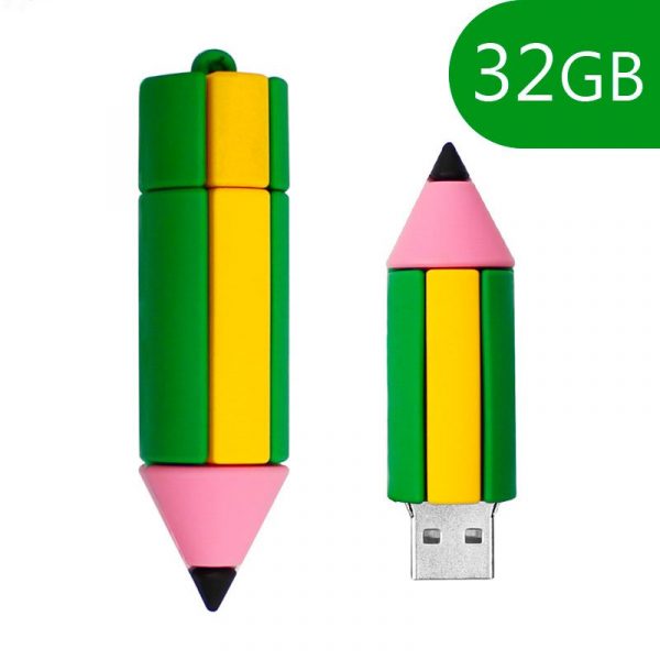 pen drive usb x32 gb silicona lapiz 1