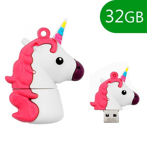 pen drive usb x32 gb silicona unicornio 1